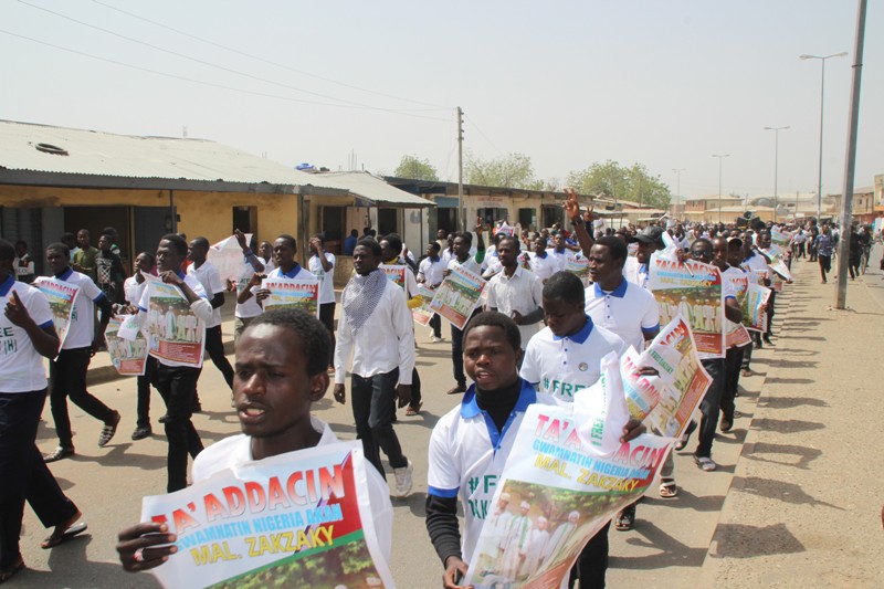 free protest zakzaky in Bauchi