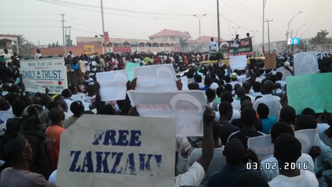 free protest zakzaky in Kano
