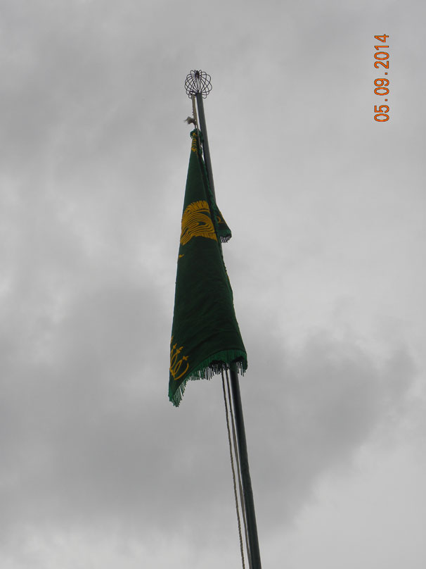 flag hoisting zaria